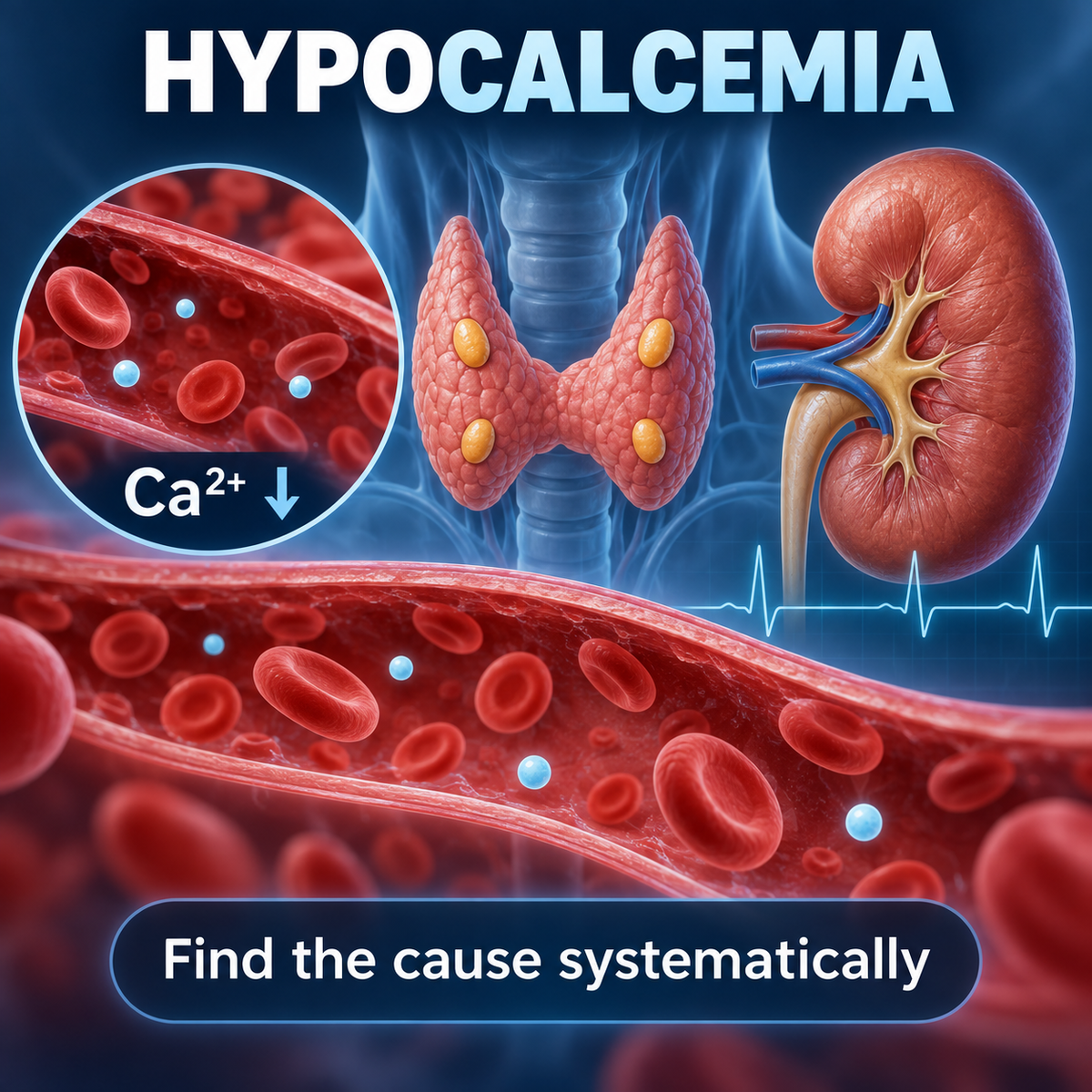 Hypocalcemia: Causes, PTH Diagnosis and Treatment