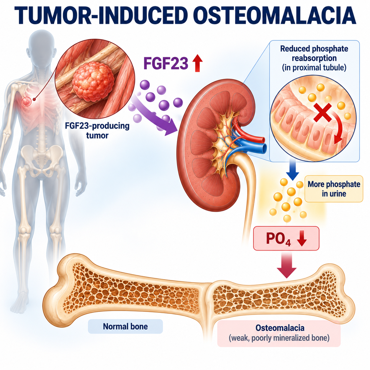 Tumor-Induced Osteomalacia Explained: Diagnosis, FGF23 Testing, Tumor Localization and Treatment